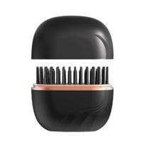 Mini Hair Straightener Brush Rechargeable Portable 3-Speed Temperature Control for All Hair Types Fast Heating Anti-Scald Hot Comb Travel Friendly juoda