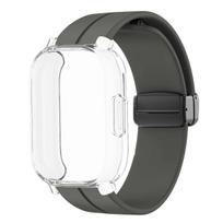 Magnetic Silicone Strap +Case For Xiaomi Redmi Watch 5 Active Lite Smart Watch Wrist Band And Case For Redmi Watch 5 Active Lite Redmi Watch5 Lite