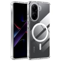 Shockproof Wireless Charging Strong Magnetic Case For Xiaomi Poco X7 Pro PocoX7Pro 5G Clear Back Cover Phone Case Poco x7 pro gryna