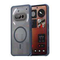 Frosted Shield Shockproof Case For Nothing Phone 3A 6.77 inches Magsafe Magnetic Wireless Charging TPU Frame Plastic Back Cover For Nothing Phone 3A