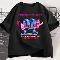 Warhammer 40k Draugystės Magija T-shirt Raštas Moteriškas T-shirt Laisvalaikio Apvalus Kaklas Trumpomis Rankovėmis Grynos Medvilnės Moteriški Drabužiai Viršutiniai S įvairiaspalvis