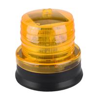 2V Solar Flashing Strobe Beacon Emergency LED Warning Light Car Auto Lamp Yellow