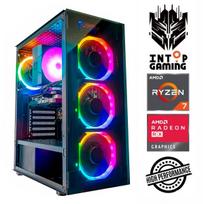Stacionarus kompiuteris Intop Ryzen 7 5700X, 2500GB, DDR4 16GB, SSD+HDD 500GB 2 TB, Radeon RX 580 8GB GDDR5