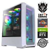 Stacionarus kompiuteris Intop Ryzen 5 5600X, 2250GB, DDR4 32GB, SSD+HDD 250GB 2 TB, Nvidia GeForce RTX3050 6GB GDDR6