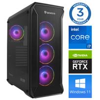 Stacionarus kompiuteris Intop i7-12700F, DDR4 16GB, SSD+HDD 500GB 2 TB, Nvidia GeForce RTX 5060 8GB GDDR7, Windows 11 Pro