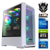 Stacionarus kompiuteris Intop Aqua i7-14700F, 3 TB, DDR5 32GB, SSD+HDD 1 TB 2 TB, Nvidia GeForce RTX5060 8GB GDDR7, Windows 11 Pro