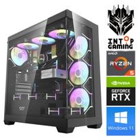 Stacionarus kompiuteris Intop Ryzen 5 7500F, 3 TB, DDR5 16GB, SSD+HDD 1 TB 2 TB, Nvidia GeForce RTX5060 8GB GDDR7, Windows 11 Pro