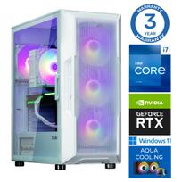 Stacionarus kompiuteris Intop Intel Core i7-14700F, DDR5 32GB, SSD+HDD 1 TB 2 TB, NVIDIA GeForce RTX 5050 8GB GDDR6, Windows 11 Pro