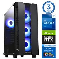 Stacionarus kompiuteris Intop Intel Core i7-14700F, DDR5 16GB, SSD+HDD 1 TB 2 TB, NVIDIA GeForce RTX 5050 8GB GDDR6, Windows 11 Pro