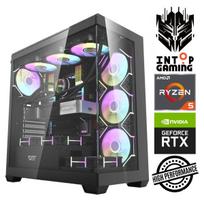 Stacionarus kompiuteris Intop Ryzen 5 7500F, 3 TB, DDR5 16GB, SSD+HDD 1 TB 2 TB, Nvidia GeForce RTX 5060 Ti 8GB GDDR7