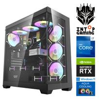 Stacionarus kompiuteris Intop Aqua i7-14700F, 3 TB, DDR5 32GB, SSD+HDD 1 TB 2 TB, Nvidia GeForce RTX 5060 Ti 8GB GDDR7, Windows 11 Home