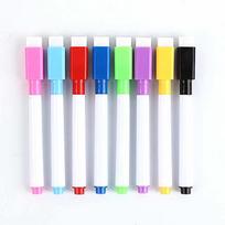 8pcs Magnetic Whiteboard Markers Set Water-Based Erasable Pens Drawing & Coloring Pen Stationery Gift 8pcs gray