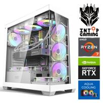 Stacionarus kompiuteris Intop Aqua Ryzen 7 9700X, 3 TB, DDR5 32GB, SSD+HDD 1 TB 2 TB, Nvidia GeForce RTX 5060 Ti 16GB GDDR7