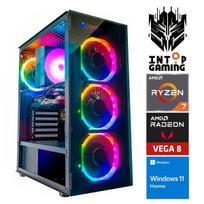 Stacionarus kompiuteris Intop Ryzen 7 5700G, 2250GB, DDR4 8GB, SSD+HDD 250GB 2 TB, Radeon RX Vega 8 Dynamic, Windows 11 Home