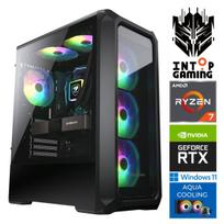 Stacionarus kompiuteris Intop Ryzen 7 7700X, 3 TB, DDR5 16GB, SSD+HDD 1 TB 2 TB, NVIDIA GeForce RTX 5050 8GB GDDR6, Windows 11 Pro