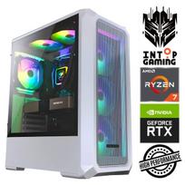 Stacionarus kompiuteris Intop Ryzen 7 5700X, 2500GB, DDR4 16GB, SSD+HDD 500GB 2 TB, Nvidia GeForce RTX3050 6GB GDDR6