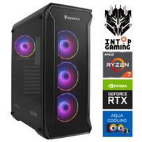 Stacionarus kompiuteris Intop Ryzen 7 7700X, 2500GB, DDR5 64GB, SSD+HDD 500GB 2 TB, Nvidia GeForce RTX 5070 12GB GDDR7