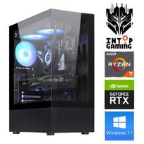 Stacionarus kompiuteris Intop Ryzen 7 5700X, 3 TB, DDR4 32GB, SSD+HDD 1 TB 2 TB, Nvidia GeForce RTX 5060 Ti 8GB GDDR7, Windows 11 Home