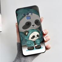 For Samsung Galaxy Note 9 Case 6.4'' Cute Rabbit Panda Silicone Soft TPU Back Cover For Samsung Note 9 SM-N960F N9600 Phone Case Galaxy Note 9 gray