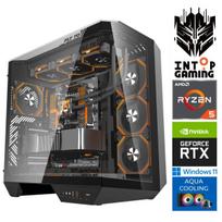 Stacionarus kompiuteris Intop Aqua Ryzen 5 9600X, 3 TB, DDR5 16GB, SSD+HDD 1 TB 2 TB, Nvidia GeForce RTX 5070Ti 16GB GDDR7, Windows 11 Home
