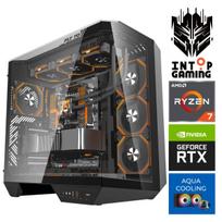 Stacionarus kompiuteris Intop Aqua Ryzen 7 7700X, 3 TB, DDR5 32GB, SSD+HDD 1 TB 2 TB, Nvidia GeForce RTX 5070 12GB GDDR7