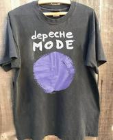 Depeche Mode Shirt Depeche Mode Band Retro Style Charcoal Tshirt S5XL Unisex T-Shirt XXL gray