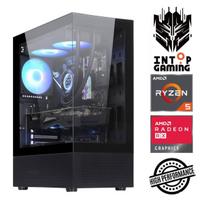 Stacionarus kompiuteris Intop Ryzen 5 5500, 3 TB, DDR4 32GB, SSD+HDD 1 TB 2 TB, AMD Radeon RX 580 8GB GDDR5