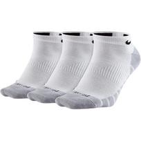 Nike Kojas dengiančios kojinės Unisex 3 poros Baltos SX6940-100 46-50/XL white