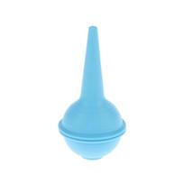 Infant Nose Cleaner Manual Nasal Aspirator Vacuum Suction Device for Baby Toddlers Soft Tip Hand Squeeze Use mėlyna