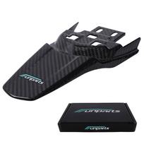 Funparts Motorcycle Rear Fender Mudguards Carbon Fiber For Surron Sur-Ron Sur Ron Lightbee Light Bee X S L1E Electric Bike Carbon Fiber