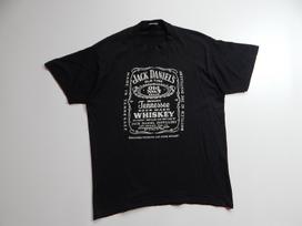 vintage 80s jack daniels tennesse sour mash whiskey tee size xl Unisex T-Shirt M white