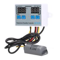 Digital Temperature Humidity Controller Intelligent Electronic Thermostat Switch 12V 220W