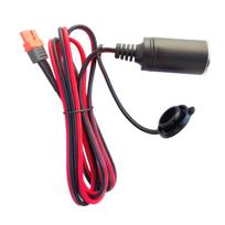 XT60I Moteriškas į automobilio lizdą adapterio laidas 14AWG su vandeniui atspariu dangteliu saulės generatoriui, automobilio adapteriui 1 black
