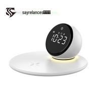 Sayrelances RB-Z11Pro Wireless Charging Alarm Clock Bluetooth Speaker CN plug (adapter included)