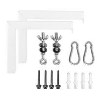 Heavy Duty Projectors Screen Wall Mount Bracket with AntiRust Coating for Long Use balta