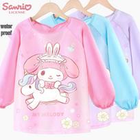 Hello Kitty vaikams neperšlampama dailės ir valgymo prijuostė L (Height 125-145cm) white