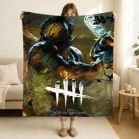 Game D Dead by D Daylight Blanket Soft and Skin Friendly For Couch Bed Napping Bedspread All Seasons Comforter 75x90cm black