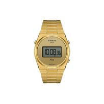TISSOT PRX Collection Quartz Movement 100m Water Resistance Unisex Watch 40mm Gold Dial T137.463.33.020.00 T137.463.33.020.00 Gold Dial beige