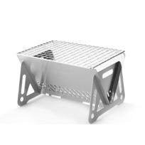 Compact Design Barbecue Stove Charcoal Grill Folding Campfire Grill 21x15x12.2cm