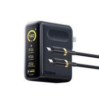 Baseus 140W GaN greitasis kelių prievadų įkroviklis 140W Kit with 1.5m Cable