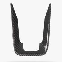 Porsche 911 Carbon Fiber Interior Trim: 992 Center Console Ashtray/Cup Holder Frame Carbon Fiber