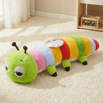 13cm-1.3M Colourful Caterpillar Plush Toys Infant Girl Hug Throw Pillow Many Colours Carpenterworm Cushion for Kids Birthday about 10-13cm