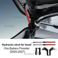 Variklio dangčio pakėlimo atraminės dujinės spyruoklės Subaru Forester 2018-2025 2026 2027 1Set Red raudona