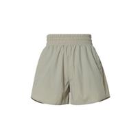 Under Armour UA Vanish 5  Crinkle Solid Color Lace-Up Mid-Rise Casual Shorts Women shorts Khaki 1385952-203 XS gray