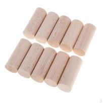 Neužbaigti apvalūs balzos medienos strypeliai vaikams, vaikų „pasidaryk pats“ Kalėdų papuošalai, rankų darbo žaislai, amatai 10 Pieces 50mm