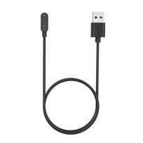 Išmaniojo laikrodžio įkrovimo laidas 100 cm USB Apyrankės laikrodžio įkrovimo laido pakeitimas Labai stabilūs priedai „Huawei Band 8“ išmaniajai apyrankei juoda