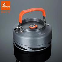 Fire Maple Outdoor Camping Pinic Heat Exchanger Kettle Coffee Tea Pot 0.7L with Heat Proof Handle Tea Filter FMC-XT1 pilka spalva