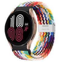 20/22mm Strap for Samsung Galaxy Watch 6/5/pro/4/Classic/46mm/active 2 Gear s3 braided Elastic bracelet Huawei GT/2/3 Pro band 22mm watch band