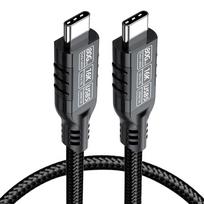 PD240W Fast Charging Thunderbolt 5 USB Type C Cable 80Gbps Data Transfer 16K/8K Video Wire 1m 2m 3m for 16 17 Macbook Pro 0.2m juoda