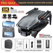 L600 PRO MAX GPS Drone Professional 8K 3-Axis Gimbal HD Dual Camera Obstacle Avoidance FPV Brushless 5G WIFI RC Quadcopter Toys